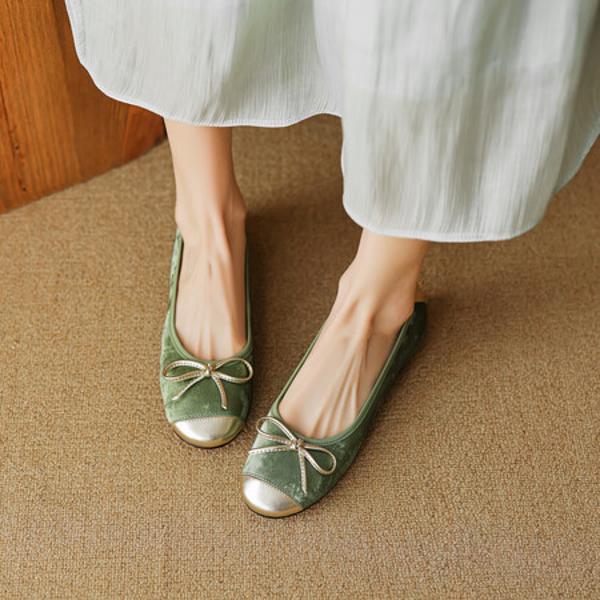 Handcrafted Genuine Leather Women's Shoes: Luxury, Elegance, and Quality.(EcqiH-2905)