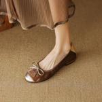 Handcrafted Genuine Leather Women's Shoes: Luxury, Elegance, and Quality.(EcqiH-2905)