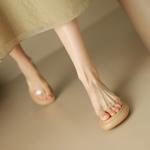 Handcrafted Luxury Leather Women’s Shoes with Elegant Craftsmanship(EcqiH-1678)