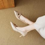 Exquisite Handcrafted Leather Women’s Shoes for Elegant Style(EcqiHL-2920)