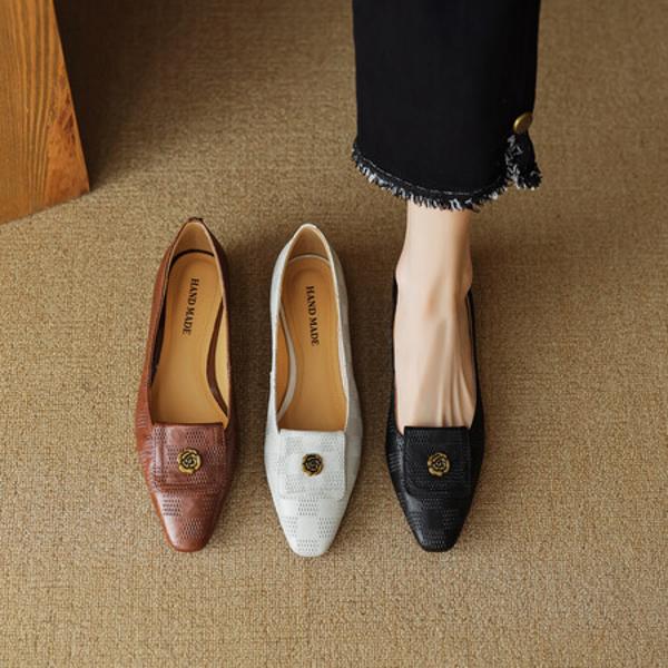 Elegantly Crafted Handmade Leather Women’s Shoes: A Luxurious Quality Experience(EcqiH-2998)