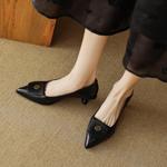 Luxury Handcrafted Leather Women's Shoes: Ultimate Elegance & Quality(EcqiHL-2920-4)