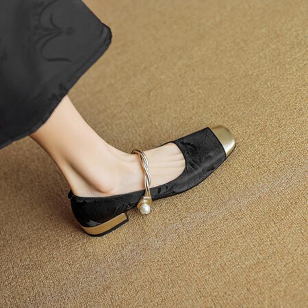 Exquisite Handcrafted Leather Shoes for Elegant Women(EcqiH-3020)