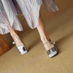 Elegantly Crafted Luxury Handmade Leather Women's Shoes(EcqiH-3026)