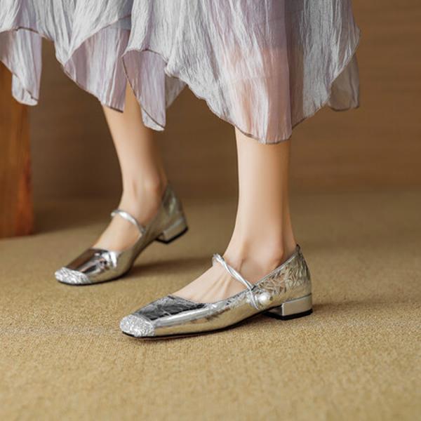 Elegantly Crafted Luxury Handmade Leather Women's Shoes(EcqiH-3026)