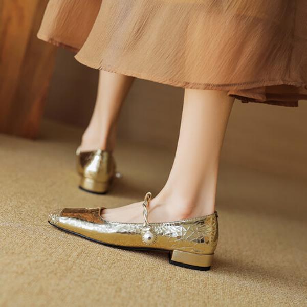 Elegantly Crafted Luxury Handmade Leather Women's Shoes(EcqiH-3026)