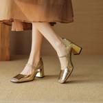 Exquisite Handcrafted Leather Women's Shoes for Luxurious Elegance(EcqiH-3012)