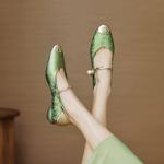 Handcrafted Luxury Leather Women’s Shoes: Elegance Meets Artisanal Quality(EcqiHL-3056)