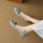 Exquisite Handcrafted Leather Women's Shoes: Elegant Luxury with Superior Quality(EcqiH-2672-D)