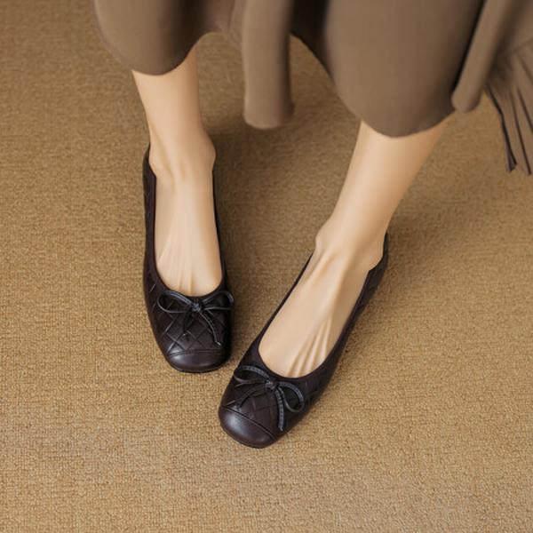 Elegant Artisan Crafted Genuine Leather Women's Shoes(EcqiH-3616)