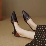 Elegant Handmade Leather Women's Shoes: Luxury Craftsmanship Redefined(EcqiH-3637)