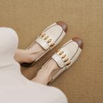 Handcrafted Luxury Leather Women’s Shoes: Elegant Artisanship(EcqiH-3645)