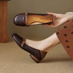 Elegant Handcrafted Genuine Leather Women's Shoes(EcqiH-3640)
