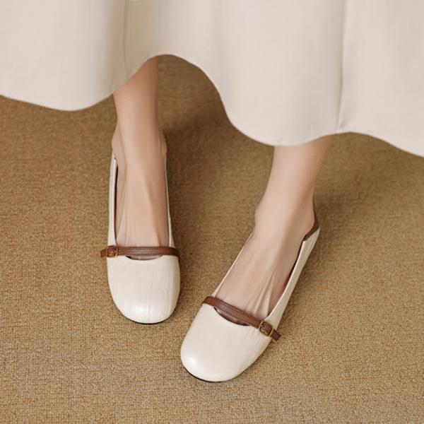 Elegant Handcrafted Genuine Leather Women's Shoes(EcqiH-3640)