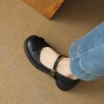 Handcrafted Luxury Leather Women’s Shoes - Elegance Redefined(EcqiH-3672)