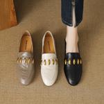 Luxury Handmade Leather Women's Shoes: Elegance in Every Stitch(EcqiH-3706)