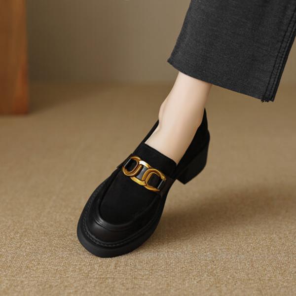 Handcrafted Genuine Leather Women's Shoes - Luxurious Elegance Redefined(EcqiHY-3720)