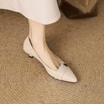 Elegant Handcrafted Leather Women's Shoes - Luxury Craftsmanship(EcqiH-3722)