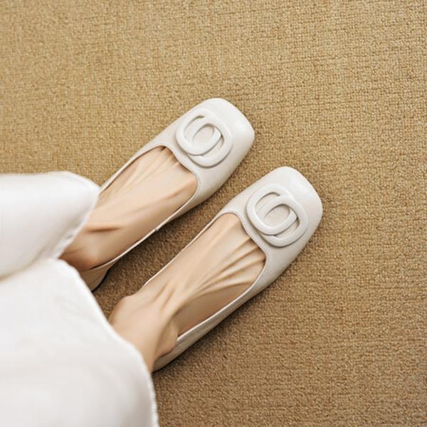 Elegant Handcrafted Leather Women's Shoes of Luxury(EcqiH-3730)