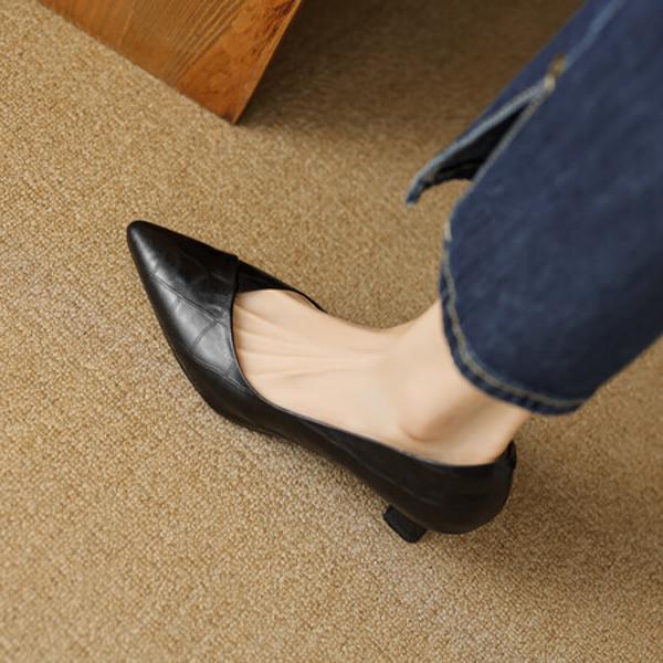 Exquisite Handmade Leather Women’s Shoes: Elegance Redefined(EcqiH-3752)