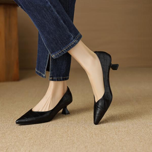 Exquisite Handmade Leather Women’s Shoes: Elegance Redefined(EcqiH-3752)