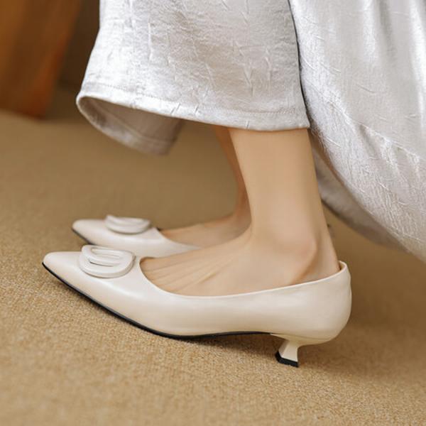 Handcrafted Luxury Leather Women’s Shoes for Elegance(EcqiH-3738)