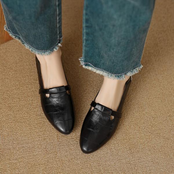 Exquisite Handcrafted Leather Women's Shoes: Elegance Meets Luxury Craftsmanship(EcqiH-3762)