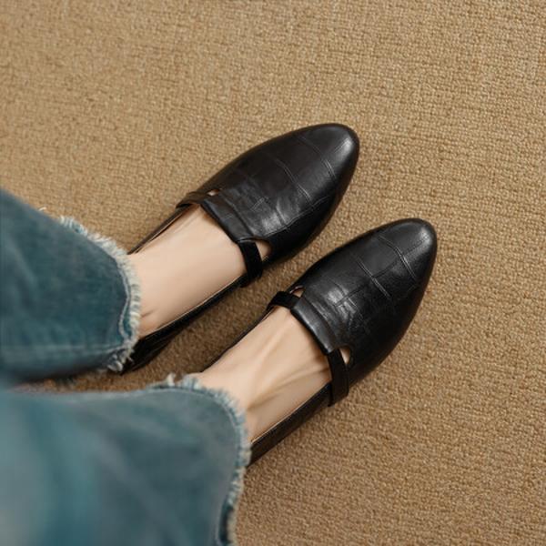 Exquisite Handcrafted Leather Women's Shoes: Elegance Meets Luxury Craftsmanship(EcqiH-3762)