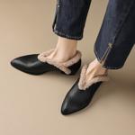 Handcrafted Luxury Genuine Leather Women's Shoes for Elegant Sophistication(EcqiH-2285)