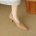 Exquisite Handmade Leather Women's Shoes, Elevate Elegance(EcqiHL-2791)