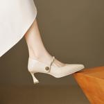 Handcrafted Leather Women's Shoes: Timeless Elegance and Luxury Craftsmanship(EcqiHL-3688)