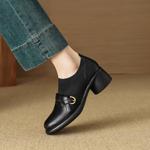 Handcrafted Luxury Genuine Leather Women's Shoes: Elegance & Quality Redefined(EcqiH-6030)