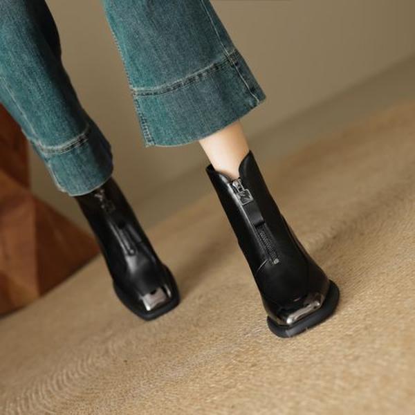 Luxurious Handcrafted Leather Women’s Shoes: Elegance in Every Stitch(EcqiHL-6112)