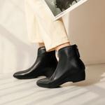 Luxurious Handcrafted Leather Women's Shoes: Elegant Craftsmanship(EcqiH-6128)