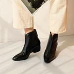 Luxurious Handcrafted Leather Women's Shoes: Elegant Craftsmanship(EcqiH-6128)