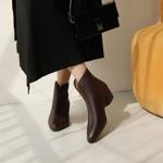 Luxurious Handcrafted Leather Women's Shoes: Elegant Craftsmanship(EcqiH-6128)