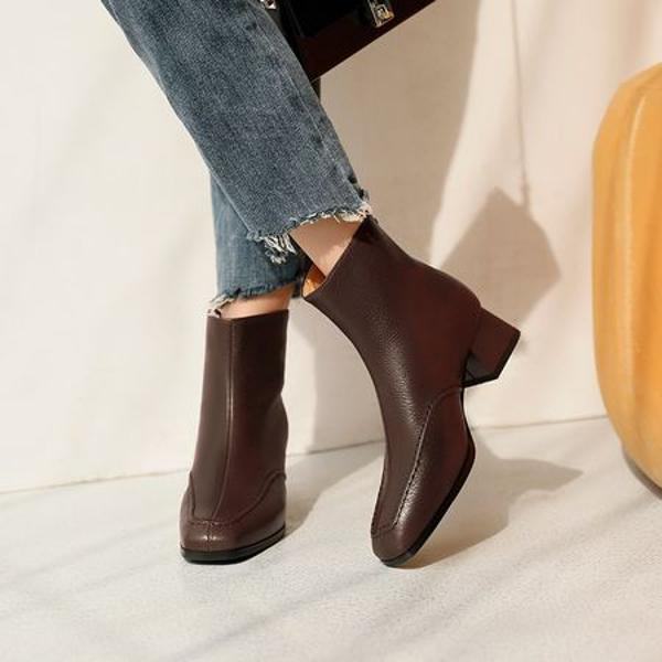 Handcrafted Luxury Leather Women's Shoes - Elegance Redefined(EcqiH-6125)