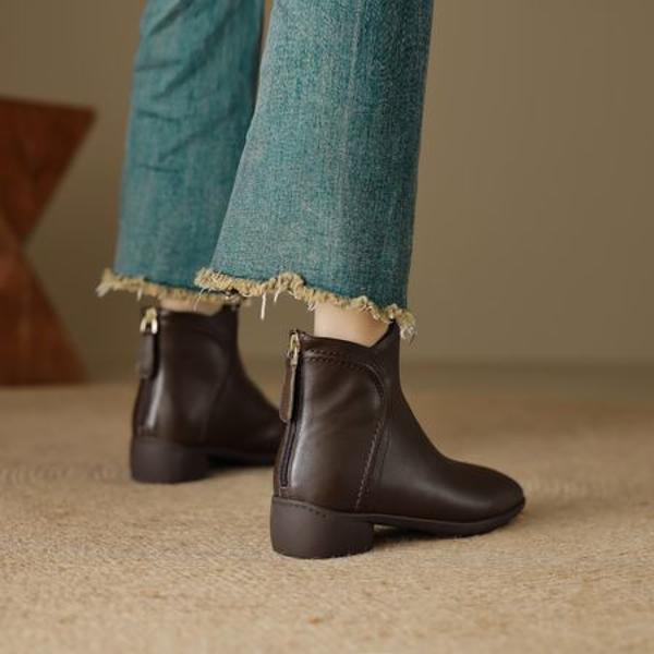 Exquisite Handcrafted Leather Women's Shoes: The Essence of Luxury and Elegance(EcqiHL-6132)