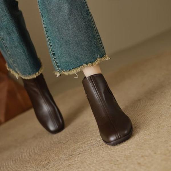 Exquisite Handcrafted Leather Women's Shoes: The Essence of Luxury and Elegance(EcqiHL-6132)