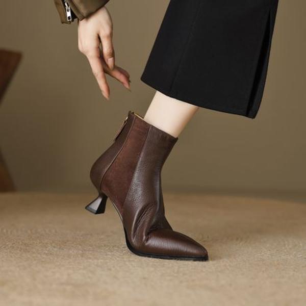 Handcrafted Genuine Leather Women's Shoes - Luxury Elegance(EcqiH-6150)