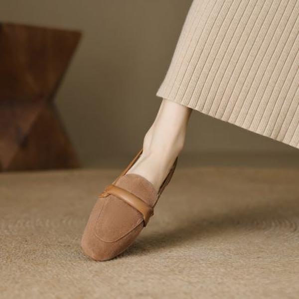 Handcrafted Luxury Leather Women's Shoes - Elegance Redefined(EcqiH-1730-M)