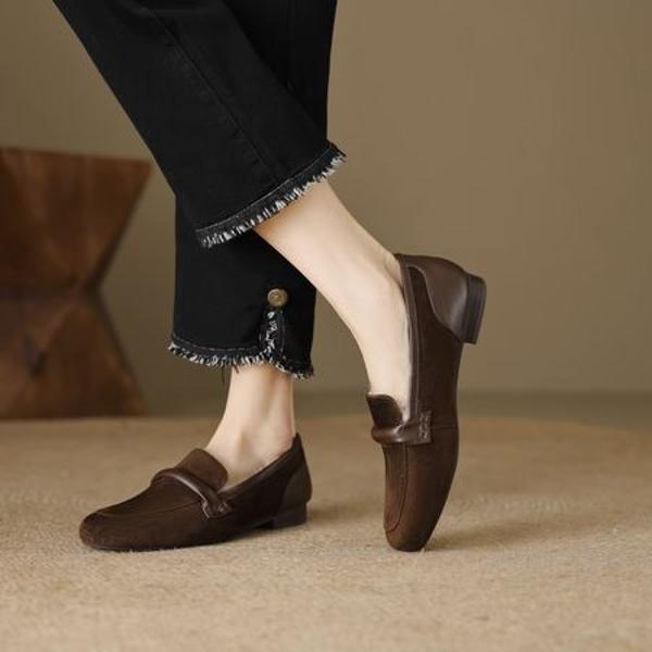 Handcrafted Luxury Leather Women's Shoes - Elegance Redefined(EcqiH-1730-M)