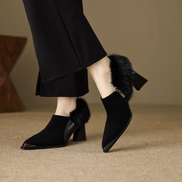 Handcrafted Luxury Leather Women's Shoes(EcqiH-6160)