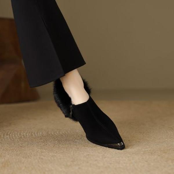 Handcrafted Luxury Leather Women's Shoes(EcqiH-6160)