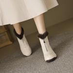 Handcrafted Luxury Leather Shoes for Elegant Women(EcqiH-6156)