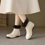 Handcrafted Luxury Leather Women's Shoes: Elegant Artistry & Quality(EcqiH-6158)