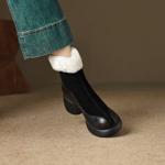 Handcrafted Leather Women's Shoes: Luxurious Elegance(EcqiH-6175)