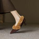 Handcrafted Genuine Leather Women’s Shoes: Elegant, Luxurious Craftsmanship(EcqiH-6170)