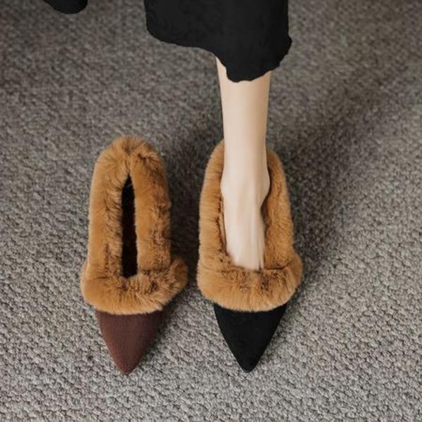 Handcrafted Genuine Leather Women’s Shoes: Elegant, Luxurious Craftsmanship(EcqiH-6170)