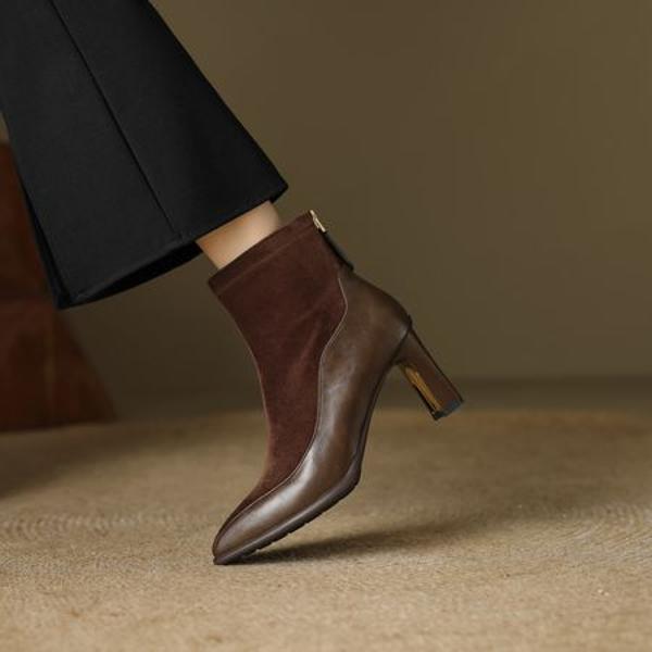 Handcrafted Leather Women's Shoes: Luxury and Elegance in Every Detail(EcqiHL-6186)